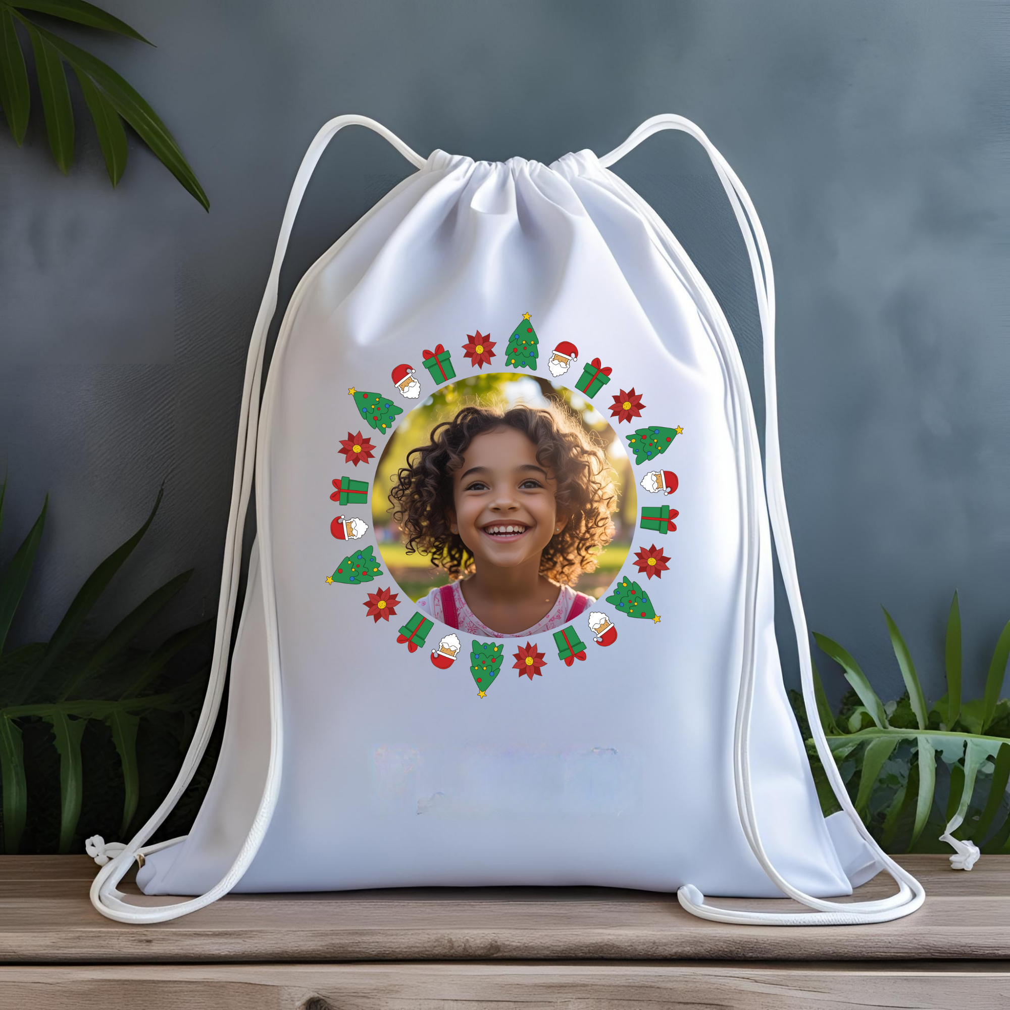 Rucsac personalizat model Craciun - ArtisimoGifts