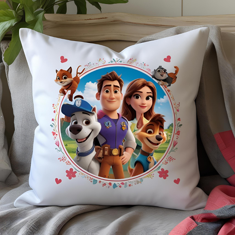 Husa perna alba mata Personalizata - ArtisimoGifts