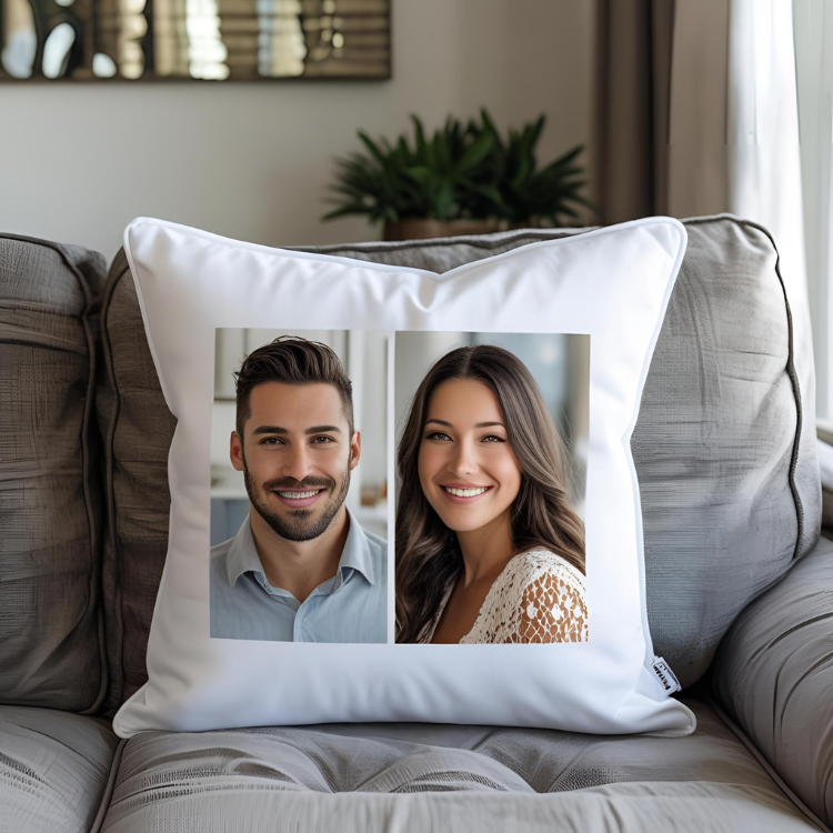 Husa perna alba mata Personalizata - ArtisimoGifts