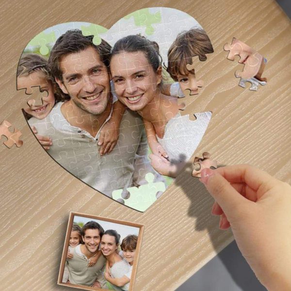 Puzzle Inima personalizat - ArtisimoGifts